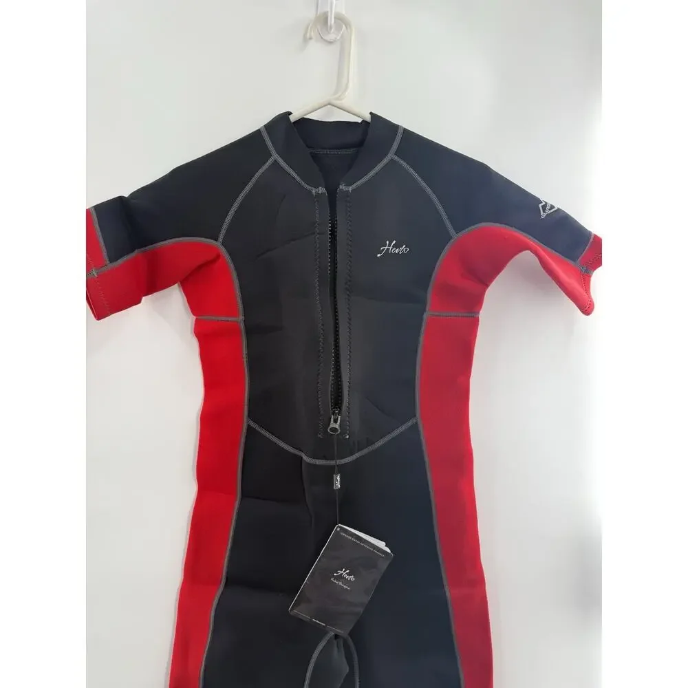Youth Wetsuit Shorty Girls 2mm Neoprene Thermal Wet Suit Size 14 SEE PHOTO *READ